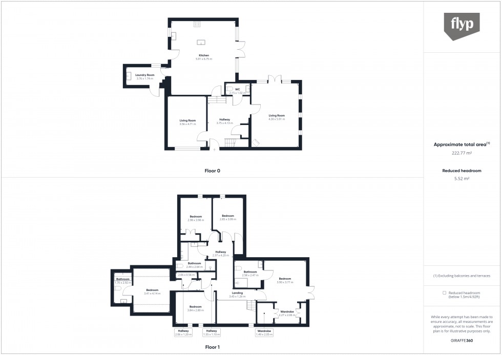 Floorplan for Bourton-on-the-Water, Cheltenham, Gloucestershire