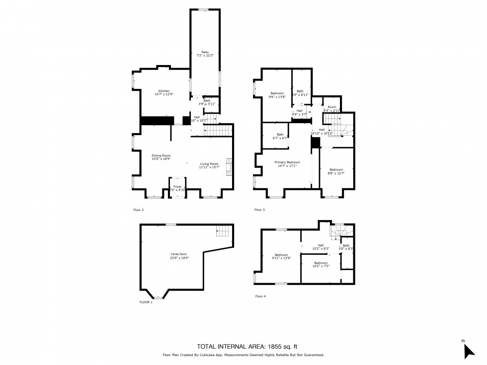 Floorplan for Witney Street, Burford, Oxfordshire