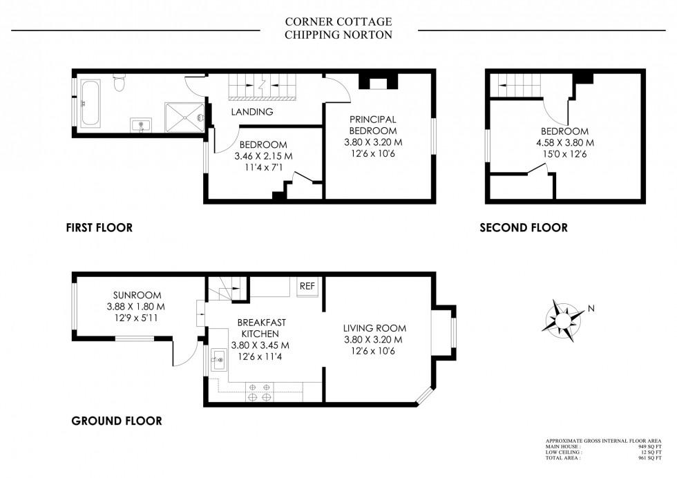 Floorplan for Chipping Norton, Oxford, Oxfordshire