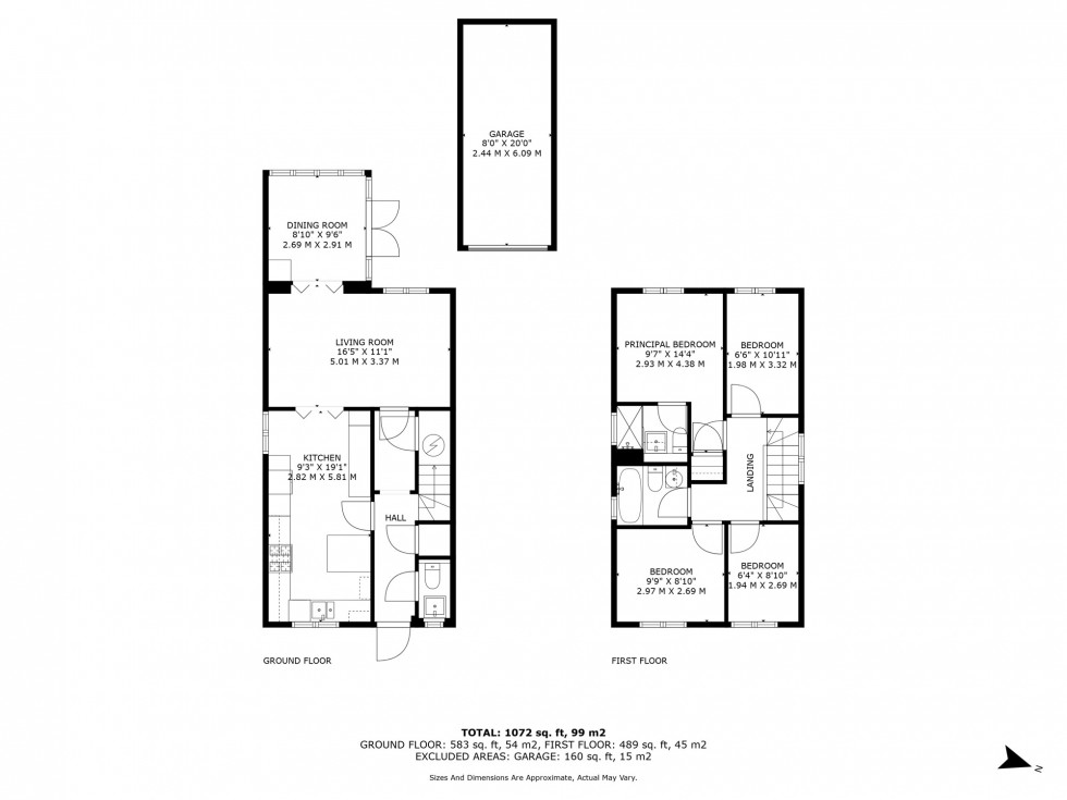 Floorplan for Upper Rissington, Cheltenham, Gloucestershire