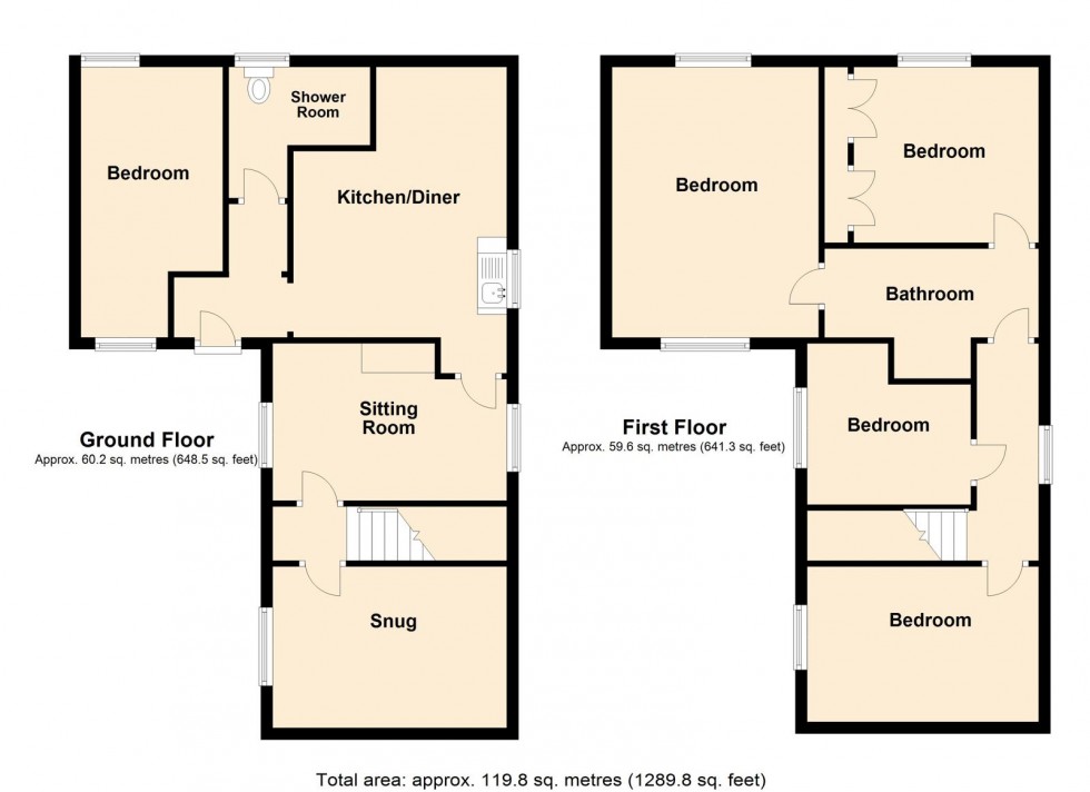 Floorplan for Lechlade Road, Burford, Oxfordshire