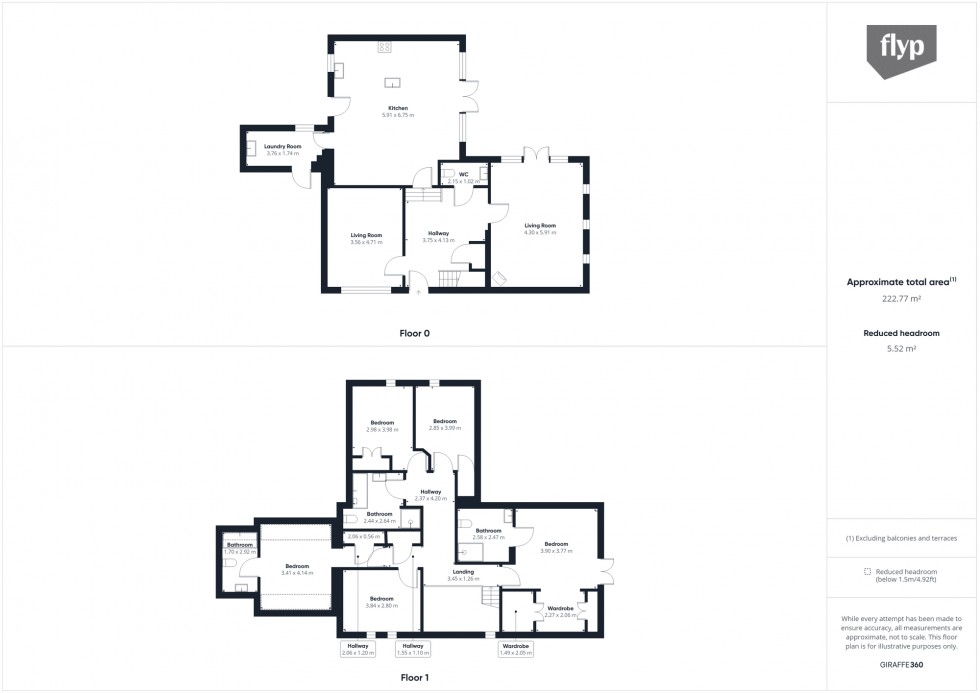 Floorplan for Whiteshoots Hill, Bourton-On-The-Water, GL54